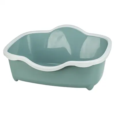 Trixie kattenbak Davio open groen/wit 56 x 26 x 39 cm - Afbeelding 2
