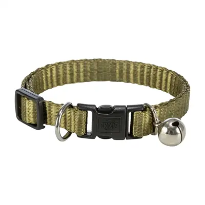 Trixie kattenhalsband met belletje – assorti kleuren, verstelbaar - Afbeelding 4