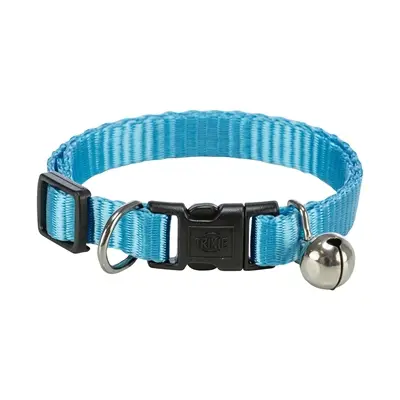 Trixie kattenhalsband met belletje – assorti kleuren, verstelbaar - Afbeelding 5