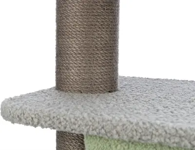 Trixie krabpaal voor kittens Lunito grijs/mintgroen 71 cm - Afbeelding 5