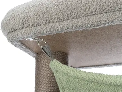 Trixie krabpaal voor kittens Lunito grijs/mintgroen 71 cm - Afbeelding 7