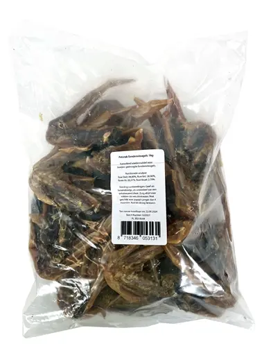 Petsnack eendenvleugels 1 kg – gedroogde hondensnack
