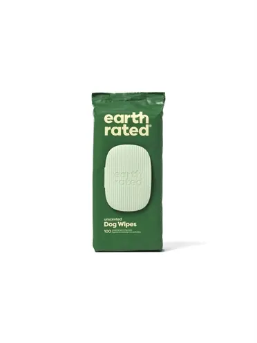 Earth Rated hondendoekjes geurloos 100 stuks – composteerbaar