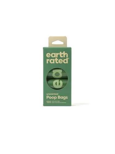 Earth Rated poepzakjes geurloos 8 x 15 stuks – gerecycled, lek-proof - Afbeelding 4