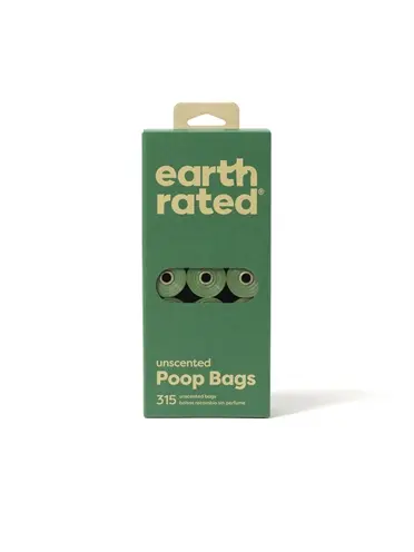 Earth Rated poepzakjes geurloos 21 x 15 stuks – gerecycled, lek-proof - Afbeelding 4