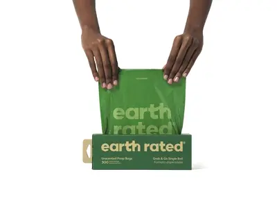 Earth Rated poepzakjes geurloos 300 stuks – 65% gerecycled - Afbeelding 6