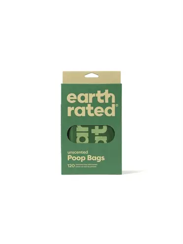 Earth Rated poepzakjes met handvaten geurloos 120 stuks – extra groot - Afbeelding 4
