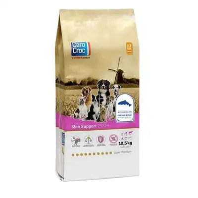CaroCroc hondenvoer Skin Support 12,5 kg – zalm, huid en vacht