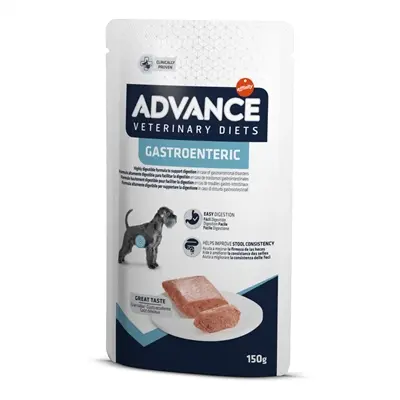 Advance Veterinary Diet Gastroenteric natvoer hond 8 x 150 g