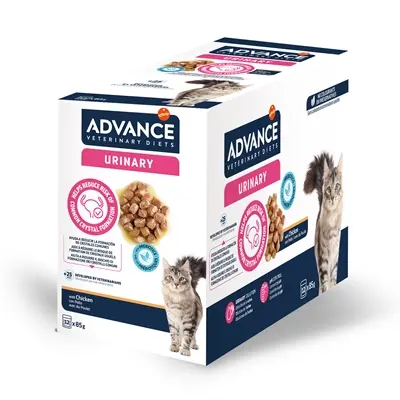 Advance Veterinary Diet Urinary natvoer kat 12 x 85 g – urinewegen