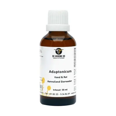 De Groene Os Adaptonicum 50 ml – ashwagandha, hond en kat