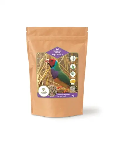 Utopia vogelvoer tropische vogels Top Quality 1 kg – met tijmpoeder