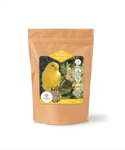 Utopia kanarievoer Top Quality 1 kg – met tijmpoeder
