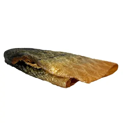 Petsnack zalmhuid hondensnack 1 stuk – rijk aan omega-3 en -6