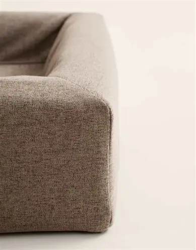 Bia Bed Skanor hoes hondenmand truffel 100 x 80 x 15 cm – maat 6 - Afbeelding 4
