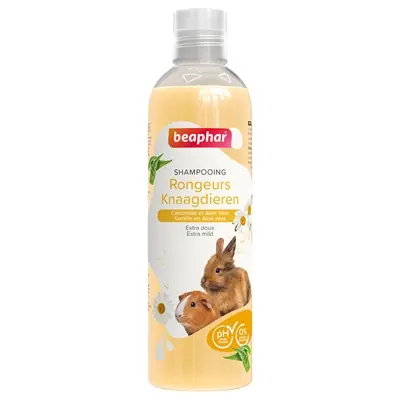 Beaphar shampoo knaagdieren 250 ml – kamille en aloë vera, vegan