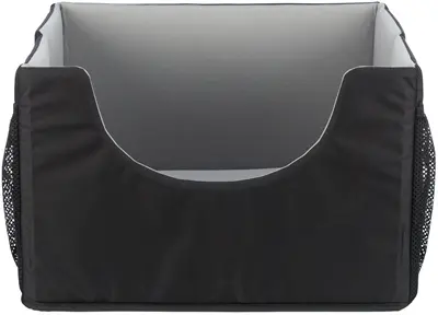 Trixie autostoel voor honden zwart/grijs 45 x 40 x 28 cm - Afbeelding 2