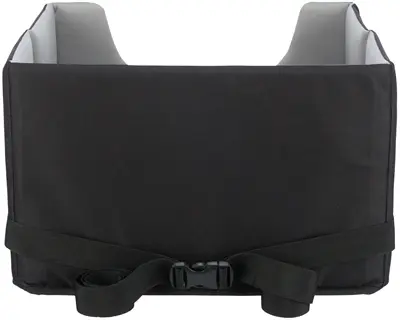 Trixie autostoel voor honden zwart/grijs 45 x 40 x 28 cm - Afbeelding 3