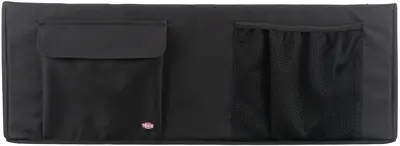 Trixie autostoel voor honden dubbel zwart/grijs 80 x 39 x 28 cm - Afbeelding 2