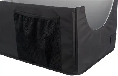 Trixie autostoel voor honden dubbel zwart/grijs 80 x 39 x 28 cm - Afbeelding 6