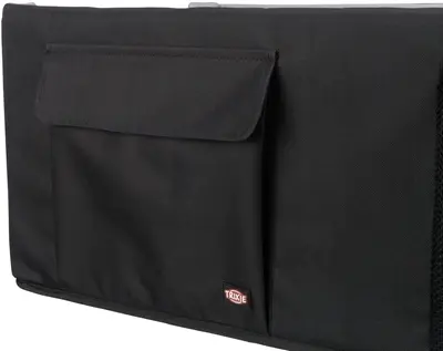 Trixie autostoel voor honden dubbel zwart/grijs 80 x 39 x 28 cm - Afbeelding 7