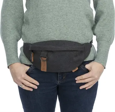 Trixie Be Nordic heuptas zwart 24 x 8 x 11 cm – verstelbare riem