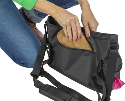 Trixie uitlaat- en dummytas antraciet 34 x 9 x 29 cm - Afbeelding 6