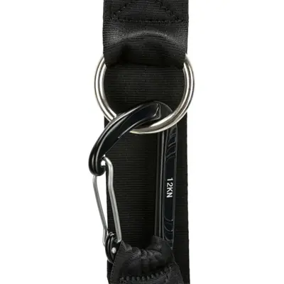 Trixie autogordel hond universeel met karabijnhaken zwart 30 x 2,5 cm - Afbeelding 4