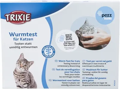 Trixie wormentest voor katten – thuistest met laboratoriumuitslag