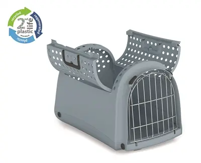 Imac reismand Linus Cabrio 2nd Life gerecycled lichtblauw 50 x 32 x 34,5 cm