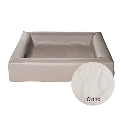 Bia Bed orthopedische hondenmand taupe Bia-4 85 x 70 x 15 cm