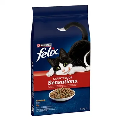 Felix kattenvoer Countryside Sensations rund, kip en groenten 7,5 kg - Afbeelding 2
