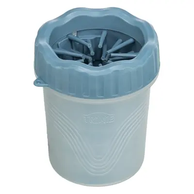 Trixie pootreiniger hond siliconen blauw 11 cm – small/medium - Afbeelding 2