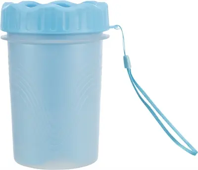 Trixie pootreiniger hond silicone blauw 15 cm – maat M/L - Afbeelding 4
