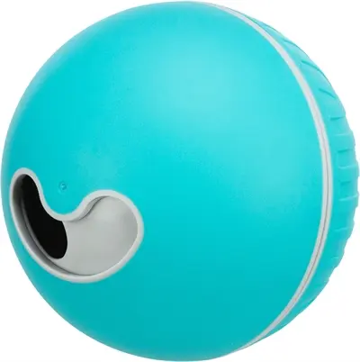 Trixie snackbal hond kunststof/TPR blauw 7,5 cm – met doolhof
