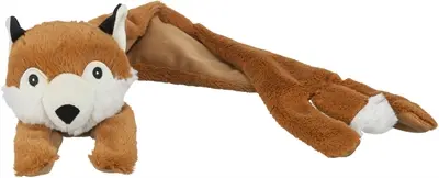 Trixie Be Eco hangende vos 50 cm – hondenspeelgoed met geluid en folie - Afbeelding 4