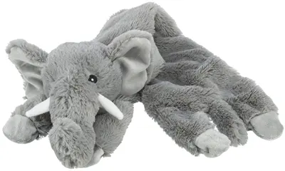 Trixie Be Eco hangende olifant 50 cm – gerecycled pluche, geluidloos - Afbeelding 5