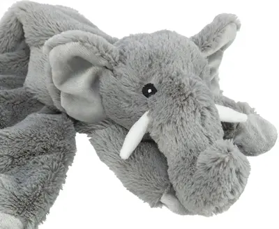 Trixie Be Eco hangende olifant 50 cm – gerecycled pluche, geluidloos - Afbeelding 6
