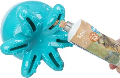 Trixie snack octopus TPR 11 cm – slowfeeder en hondenspeeltje, 2 stuks - Afbeelding 5