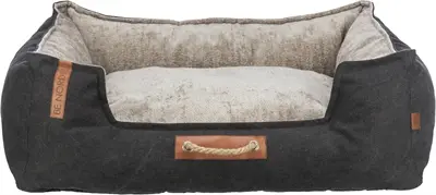 Trixie Be Nordic hondenmand Fohr zwart/zand 80 x 60 cm – antislip