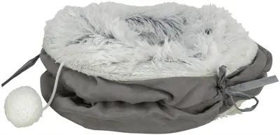 Trixie Harvey speeltunnel voor katten 116 x 27 cm – velours, grijs - Afbeelding 7