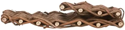 Trixie hoekelement voor muizen en hamsters wilg 20 x 10 x 13 cm - Afbeelding 2