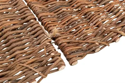 Trixie hoekelement voor muizen en hamsters wilg 20 x 10 x 13 cm - Afbeelding 3