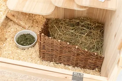 Trixie hoekelement voor muizen en hamsters wilg 20 x 10 x 13 cm - Afbeelding 5