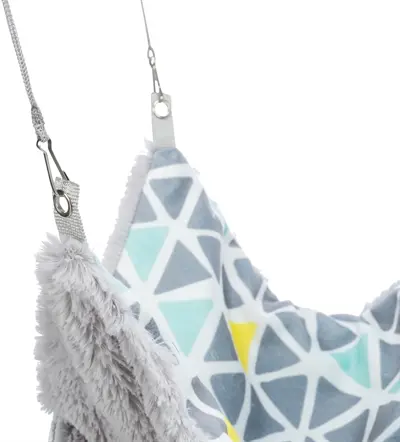 Trixie hangmat Sunny 30 x 30 cm – pluche, 2 verdiepingen - Afbeelding 5