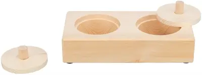 Trixie snack box 14 x 3 x 7 cm – onbehandeld hout, voor ratten en konijnen