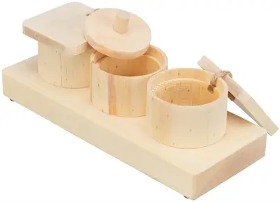 Trixie Snack Cups hout – spel voor ratten en konijnen - Afbeelding 6