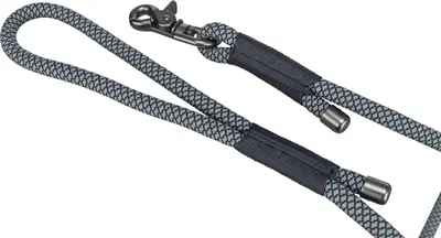 Trixie Soft Rope hondenriem zwart/grijs 100 x 1 cm - Afbeelding 2
