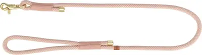 Trixie Soft Rope hondenriem roze/licht roze 100 x 1 cm