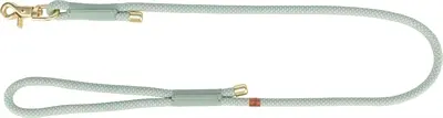 Trixie Soft Rope hondenriem saliegroen/mint 100 x 1 cm